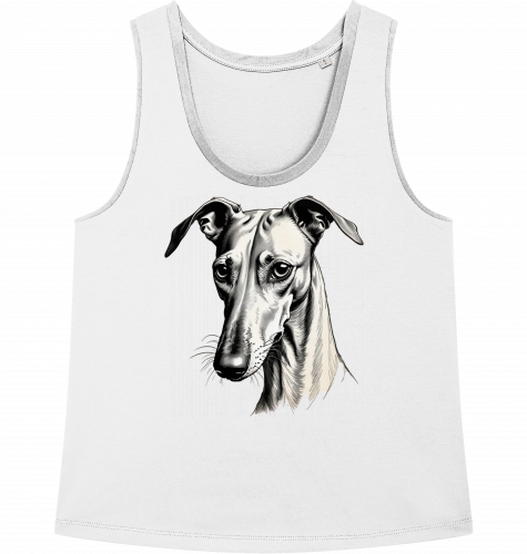 Damen Tank Top mit Galgo Motiv