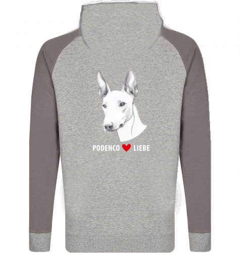 Hoodie Miner's Mate Podenco Motiv Ladies