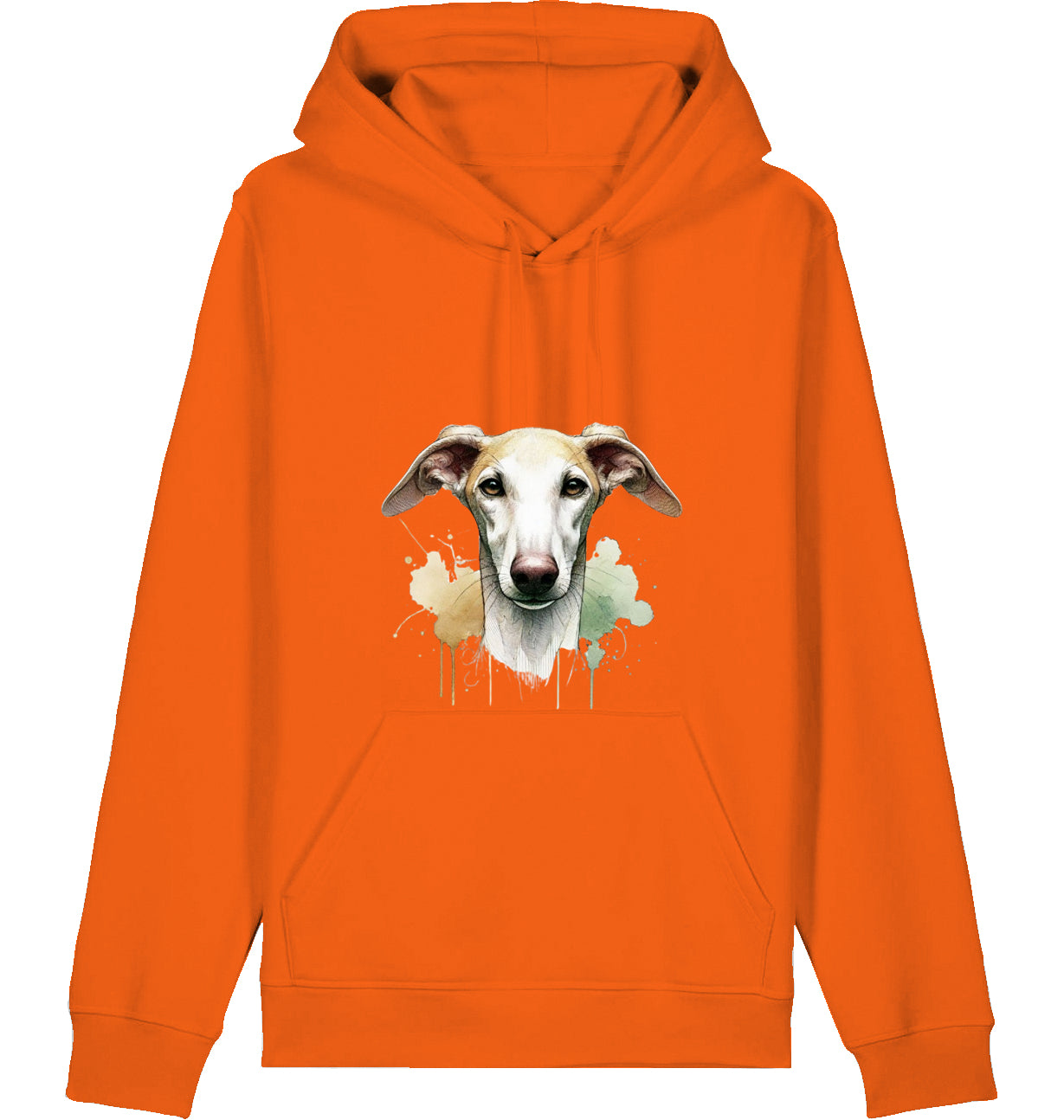 Stanley Stella Unisex Hoodie Galgo Motiv 2 Seiten Druck