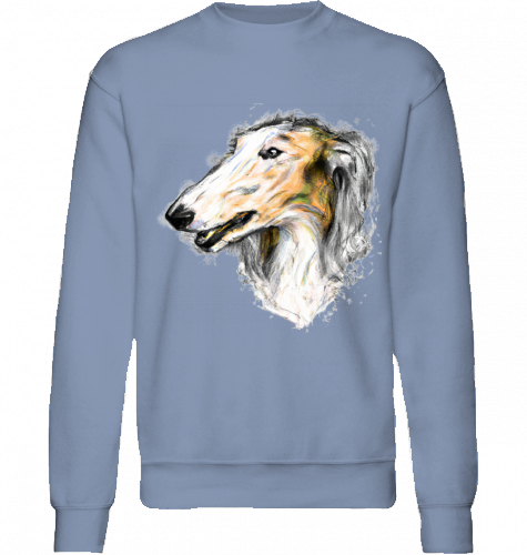 Sweatshirt Fruit of the Loom Barsoi Motiv XXL-5XL