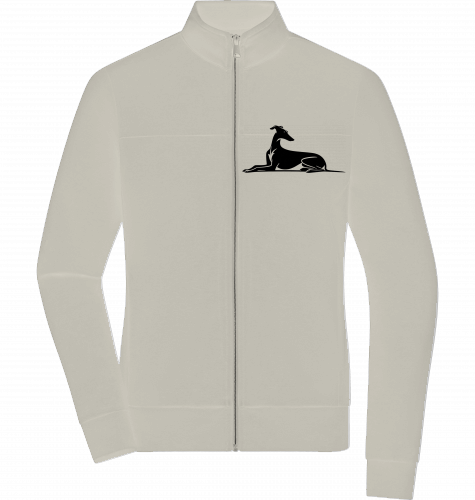Sportliche Jacke für Business und Freizeit mit Galgo Motiv