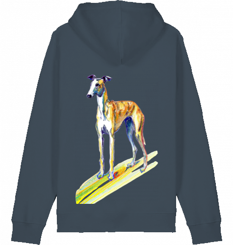 Basic Unisex Hoodie mit Galgo Motiv Grösse XL-5XL