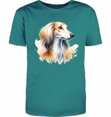 Unisex T-Shirt Saluki Love Grössen L-XXL 33 Farben
