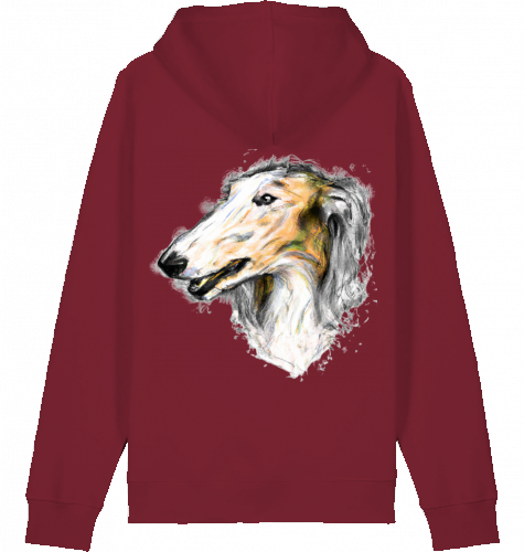 Stanley Stella Unisex Hoodie mit Barsoi Motiv