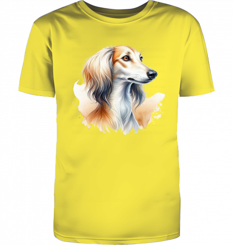 Unisex T-Shirt Saluki Love Grössen L-XXL 33 Farben