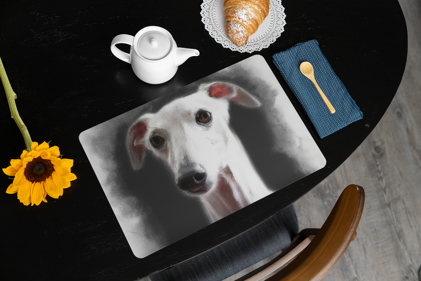 Tischset Platzdecke - Whippet TSAP034