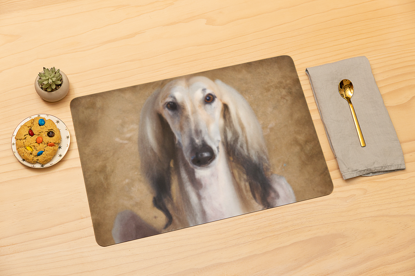 Tischset Platzdecke - Saluki 10