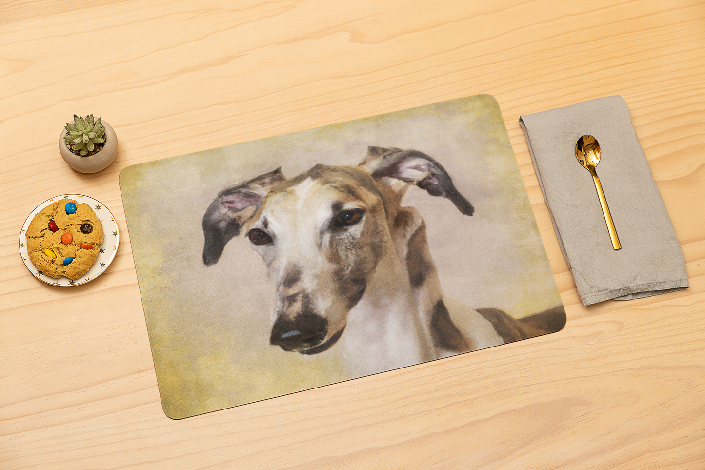 Tischset Platzdecke - Saluki TSAP012