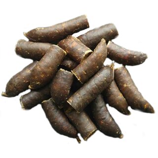 Wildwurst Bruch mit Gemüse und Kräutern