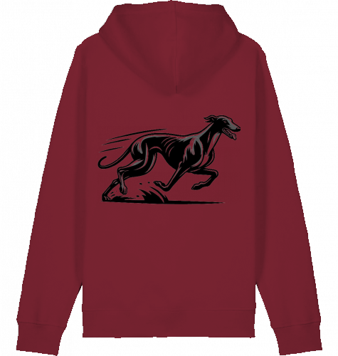 Hoodie mit Greyhound Motiv