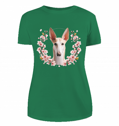 Damen T-Shirt Podenco Motiv Grössen XL-3XL