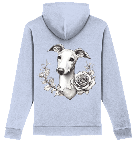 Iconic Unisex Hoodie Whippet Motiv XXS-XS