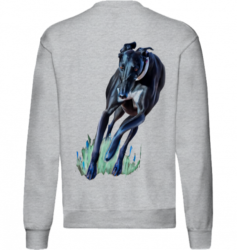 Sweatshirt Fruit of the Loom Greyhound Motiv