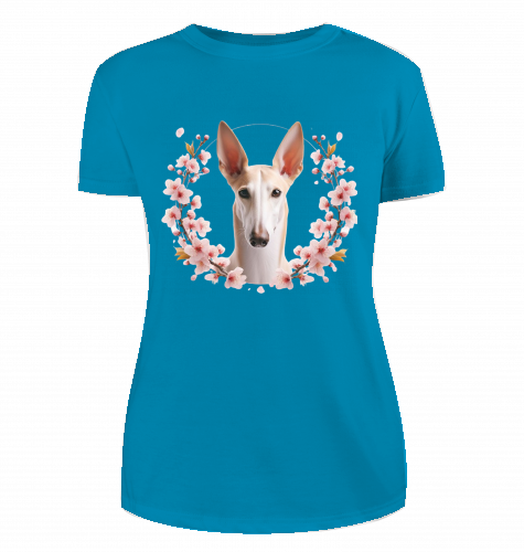 Damen T-Shirt Podenco Motiv Grösse S-L