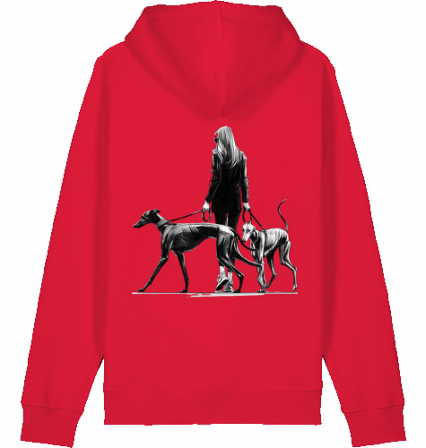 Stanley Stella Unisex Hoodie mit Galgo Motiv