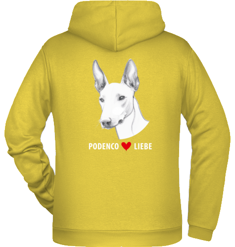 Hoodie J&N Herren -Podenco Motiv