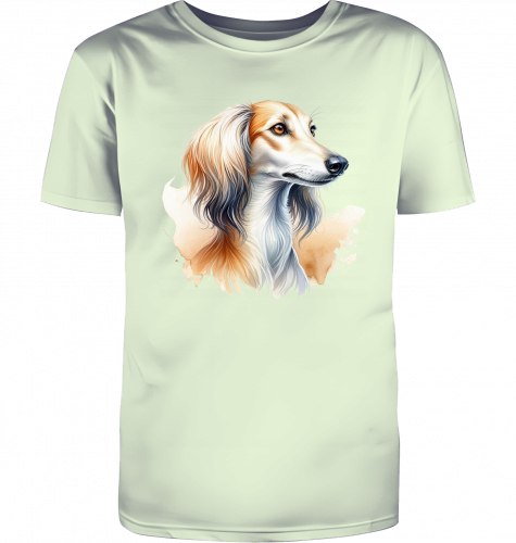 Unisex T-Shirt Saluki Love  Grössen L-XXL   33 Farben