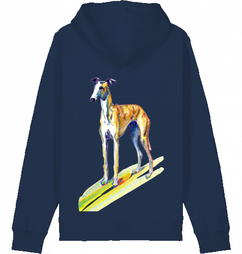 Basic Unisex Hoodie mit Galgo Motiv Grösse XXS-L