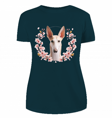 Damen T-Shirt Podenco Motiv Grösse S-L