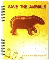 Ecopaper Save the Animals Gelb