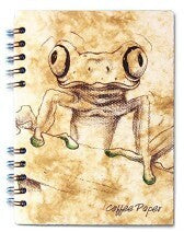 Coffee Paper A5 Spiralbuch Ecopaper Frosch