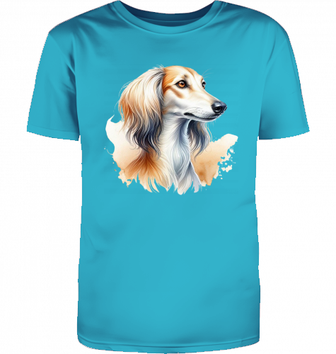 Unisex T-Shirt Saluki Love  Grössen L-XXL   33 Farben