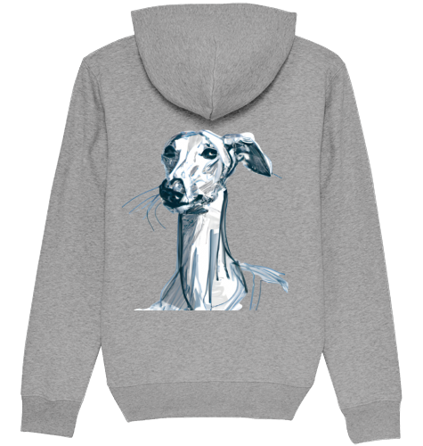 Iconic Unisex Hoodie Galgo Motiv