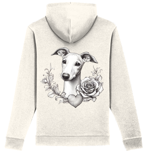 Iconic Unisex Hoodie Whippet Motiv XXS-XS