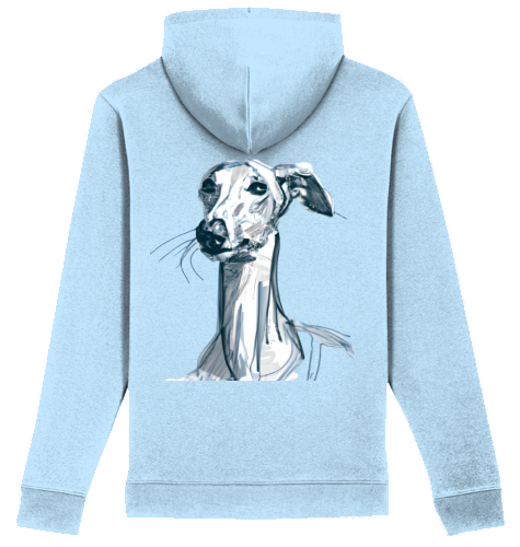 Iconic Unisex Hoodie Galgo Motiv