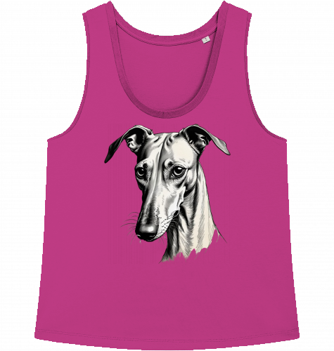 Damen Tank Top mit Galgo Motiv