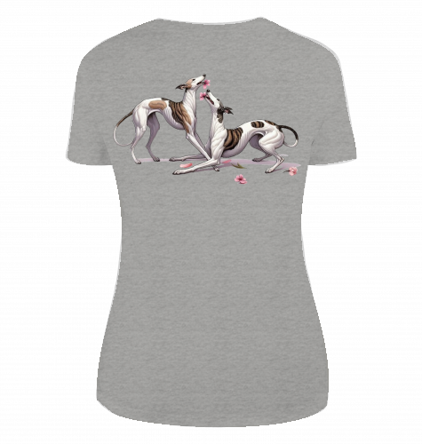 T-Shirt Galgo Motiv Hinten oder Vorne