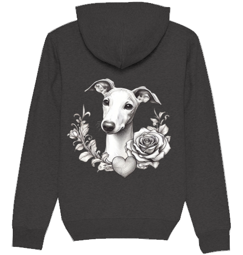 Iconic Unisex Hoodie Whippet Motiv XXS-XS