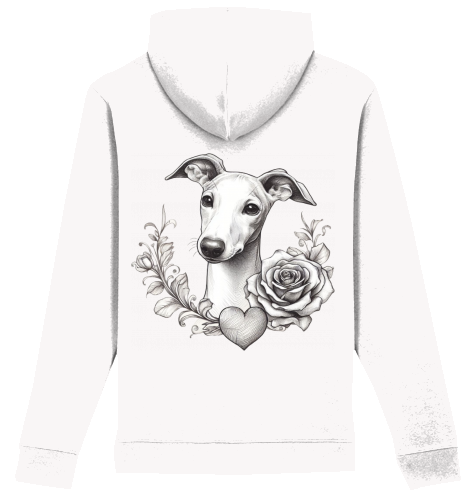 Iconic Unisex Hoodie Whippet Motiv XXS-XS