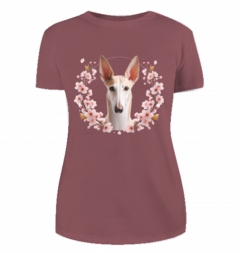 Damen T-Shirt Podenco Motiv Grössen XL-3XL