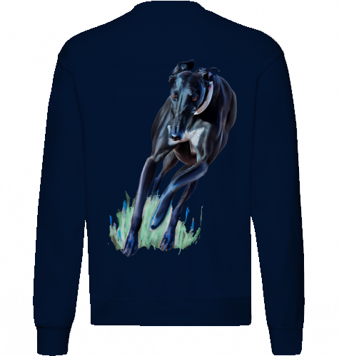 Sweatshirt Fruit of the Loom Greyhound Motiv