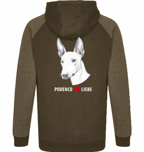 Hoodie  Miner's Mate Podenco Motiv Herren