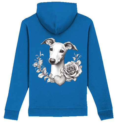 Iconic Unisex Hoodie Whippet Motiv XXS-XS