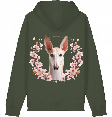 Basic Unisex Hoodie mit Podenco Motiv XXS-L