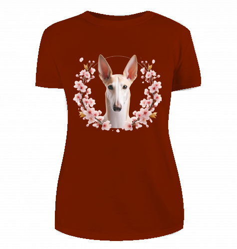 Damen T-Shirt Podenco Motiv Grössen XL-3XL