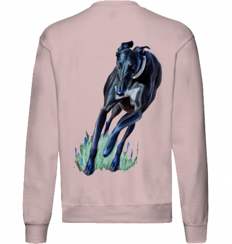 Sweatshirt Fruit of the Loom Greyhound Motiv