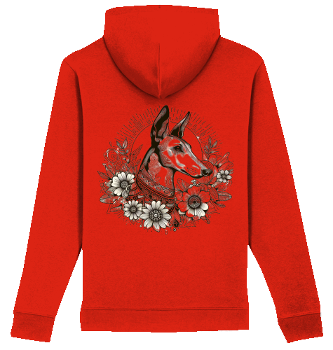 Iconic Unisex Hoodie mit Podenco Motiv