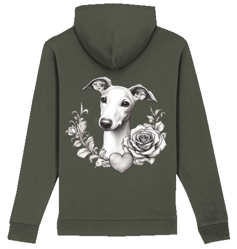 Iconic Unisex Hoodie Whippet Motiv XXS-XS