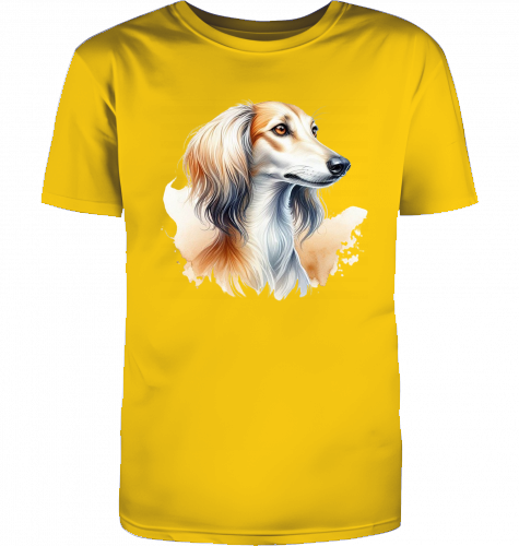 Unisex T-Shirt Saluki Love  Grössen L-XXL   33 Farben