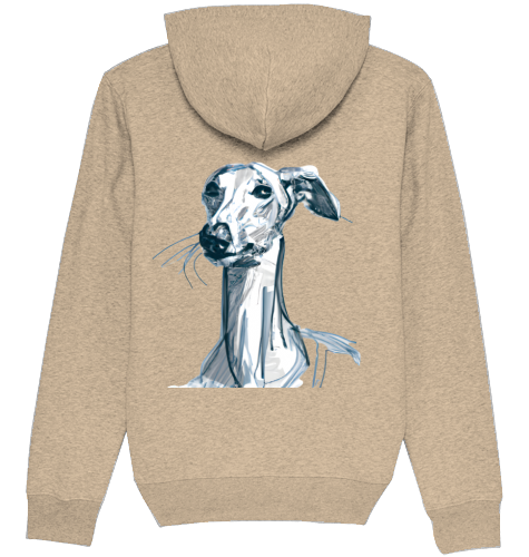 Iconic Unisex Hoodie Galgo Motiv