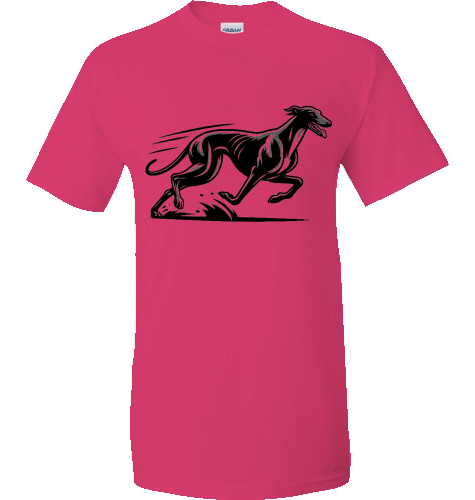 T-Shirt Greyhound  Unisex 55 Farben