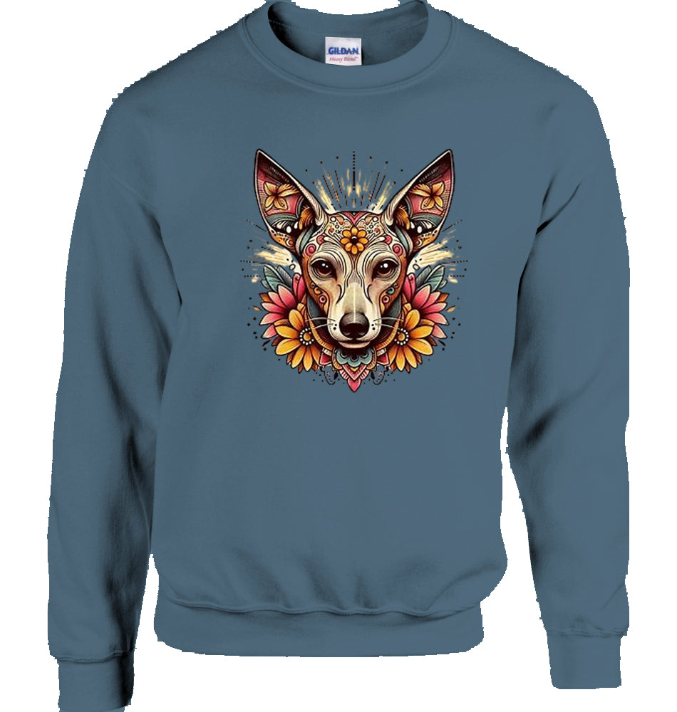 Podenco Sweat Shirt mit Abstract Motiv