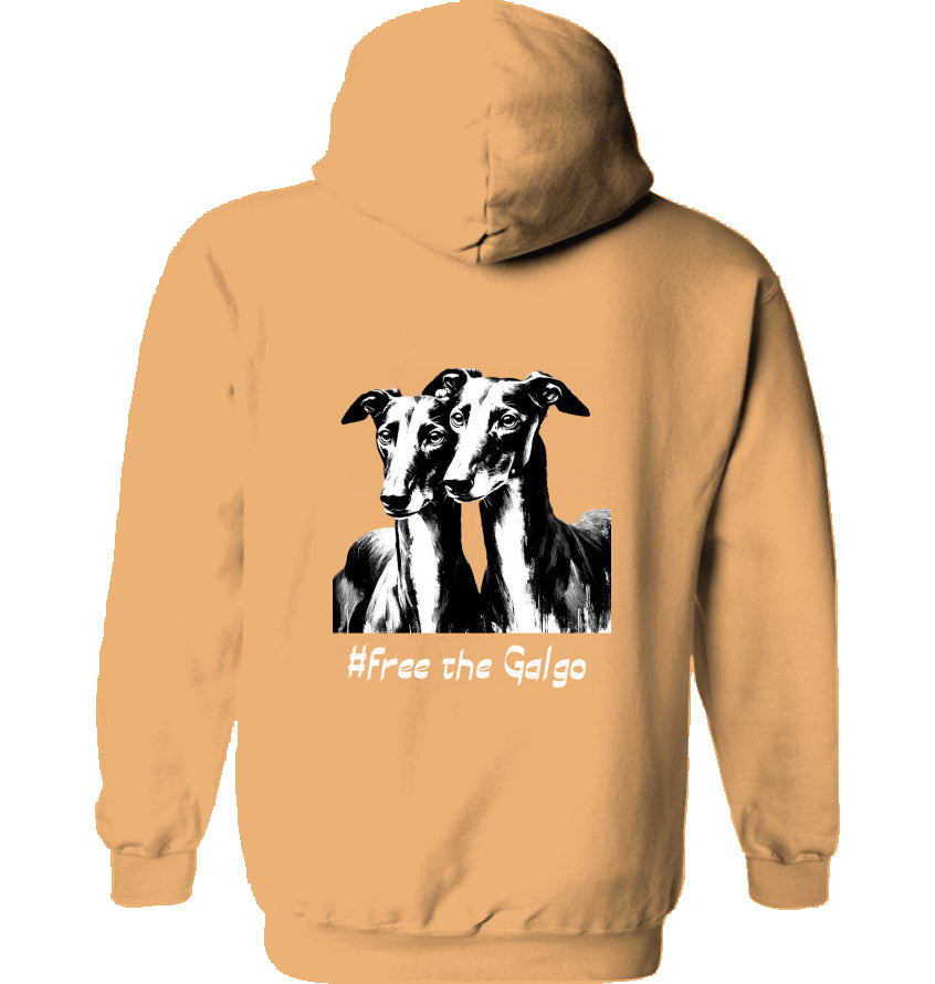 # Free The Galgo Spenden Hoodie Grösse XL-5XL