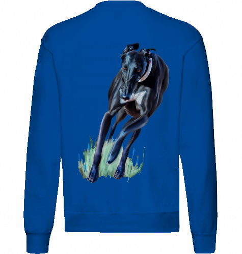 Sweatshirt Fruit of the Loom Greyhound Motiv