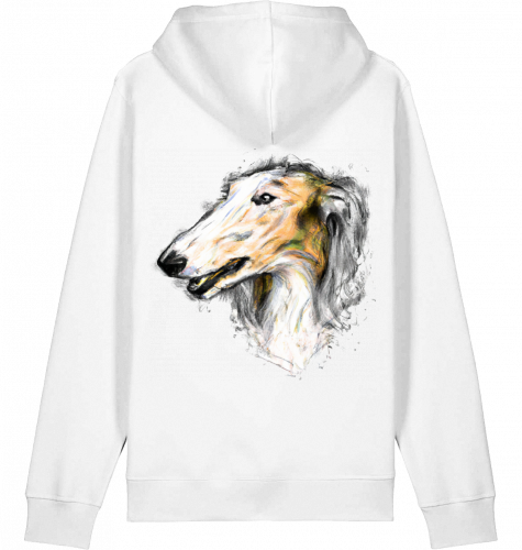 Stanley Stella Unisex Hoodie mit Barsoi Motiv