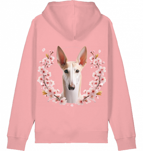 Basic Unisex Hoodie mit Podenco Motiv XXS-L